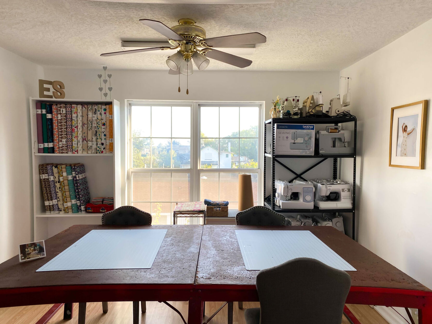 The Bottom sewing room